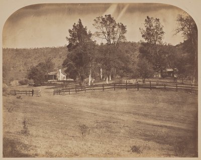 [J. C. Fremonts bostad - Bear Valley] av Carleton Watkins