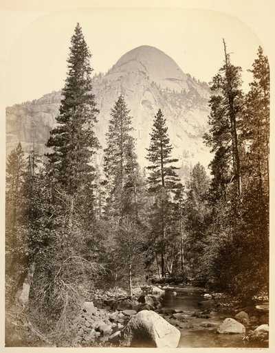 Tacoye [sic] - Norra kupolen, 3729 ft. Yo Semite av Carleton Watkins