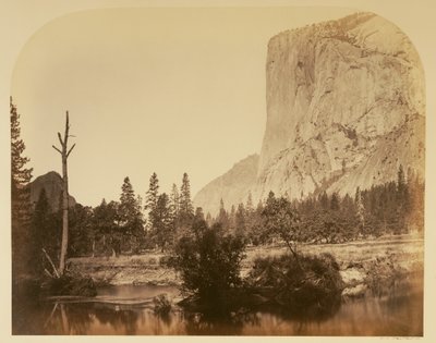 Tutucanula - El Capitan, 3600 fot, Yosemite av Carleton Watkins