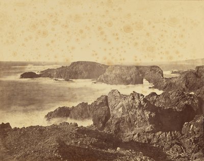 [Vy över Mendocinokusten] / [Kustvy utanför Mendocino] av Carleton Watkins