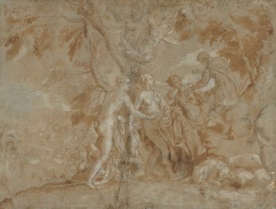 Parisdomen, ca. 1585. av Carletto Caliari