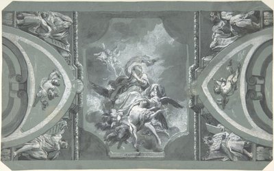 Studie till utsmyckning av ett valv, 1754-1815. av Carlo Alberto Baratta