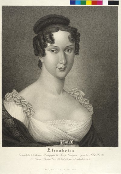 Prinsessa av Savoyen Carignan Elisabeth av Carlo Arienti