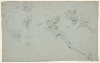 Figurstudier av Carlo Bononi