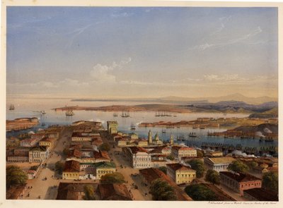 Allmän syn på Sevastopol, 1856 av Carlo Bossoli