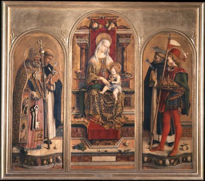 Camerino Tryptich (Tryptich of Saint Domenico) av Carlo Crivelli