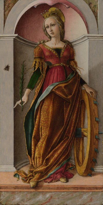 Sankta Katarina av Alexandria, ca. 1492 av Carlo Crivelli