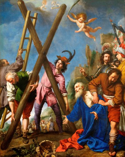 St Andrew ber före sitt martyrskap, 1643. av Carlo Dolci