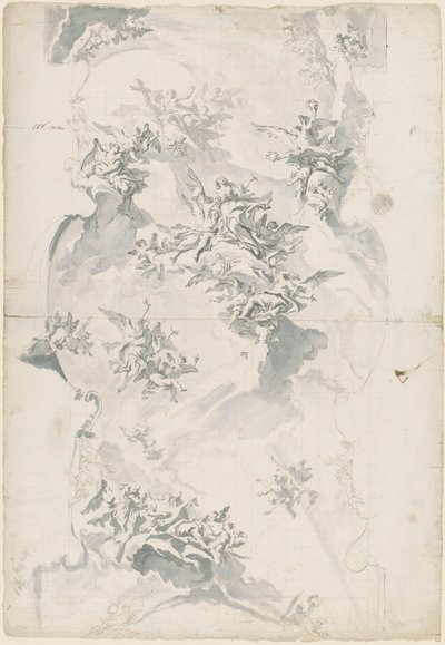 Apoteos av Saint Euphemia av Carlo Innocenzo Carlone