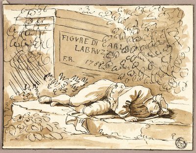 Efter Frontispiece till "Figure av Carlo Labruzzi