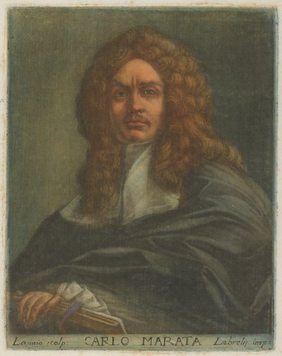 Charles Maratta av Carlo Lasinio, after Carlo Maratta