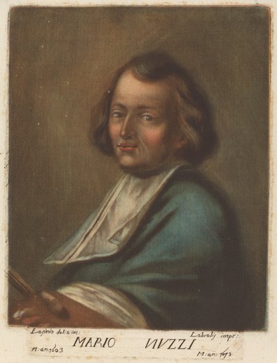 Mario Nuzzi av Carlo Lasinio, after Mario Nuzzi
