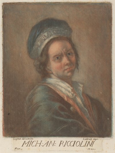 Michelangelo Ricciolini av Carlo Lasinio, after Michelangelo Ricciolini