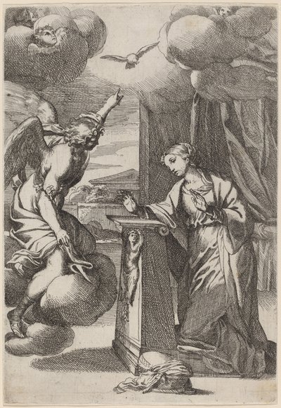 Bebådelsen av Carlo Maratta