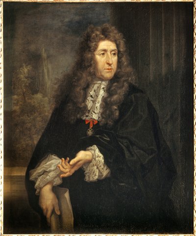 Porträtt av Andre Le Notre (Lenotre) (1613-1700), designer av kungens trädgårdar Målning av Carlo Maratta (1625-1713) 1600-talets sön. 1,12x0,85 m av Carlo Maratta or Maratti