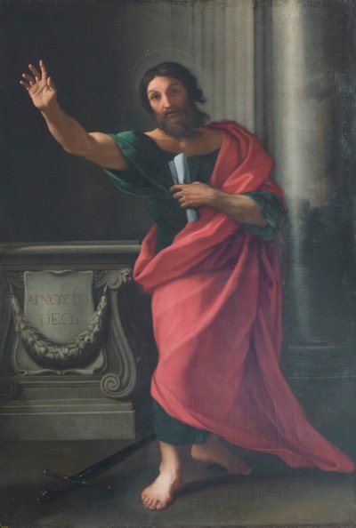 Saint Paul, ca. 1667 (olja på duk) av Carlo Maratta or Maratti