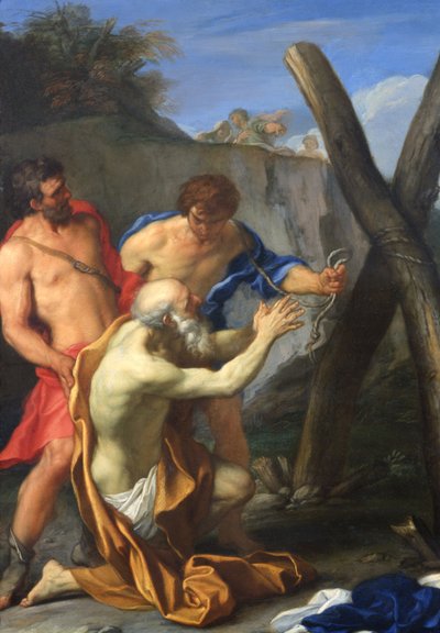 Sankt Andreas martyrskap av Carlo Maratta or Maratti