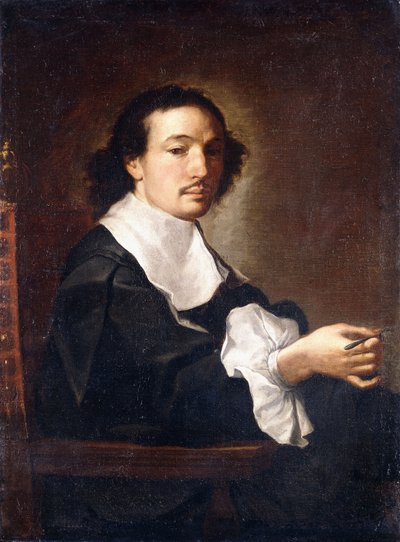 Porträtt av en läkare, förmodligen Giovanni Guglielmo Riva av Carlo Maratta or Maratti