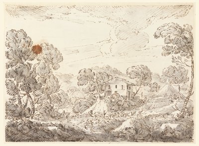 En bondebostad i skogslandet av Carlo Marchionni