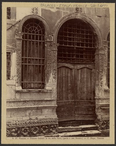 Guizetti Palace av Carlo Naya
