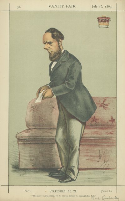 Earl Kimberley av Carlo Pellegrini