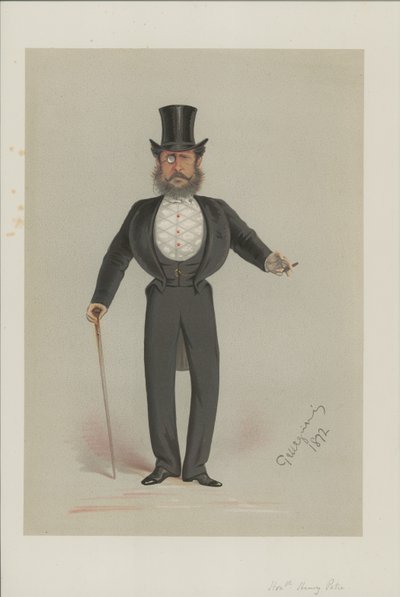 Hon Henry Petre av Carlo Pellegrini