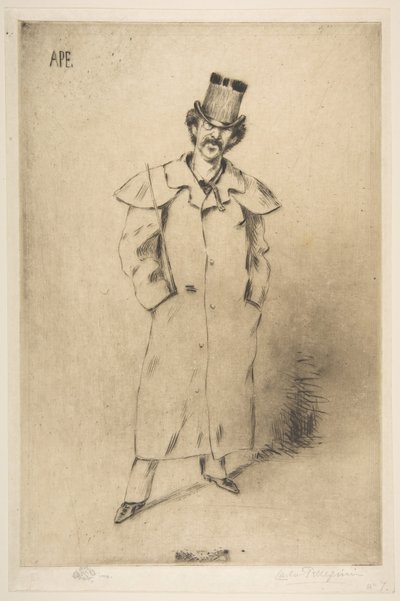 James McNeill Whistler, 1800-talet. av Carlo Pellegrini