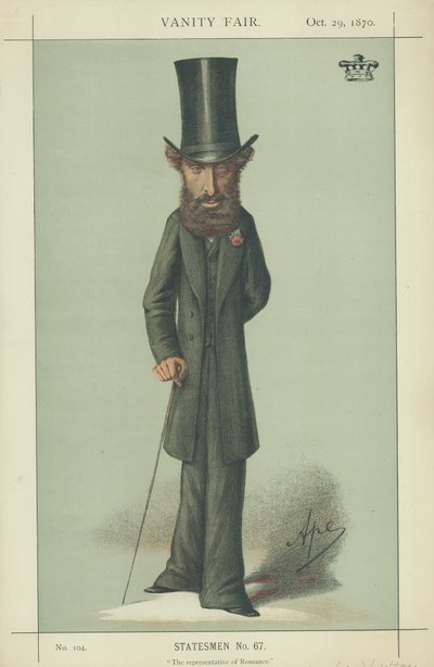Lord Lytton av Carlo Pellegrini