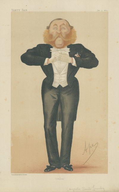 Herr Augustus Savile Lumley av Carlo Pellegrini