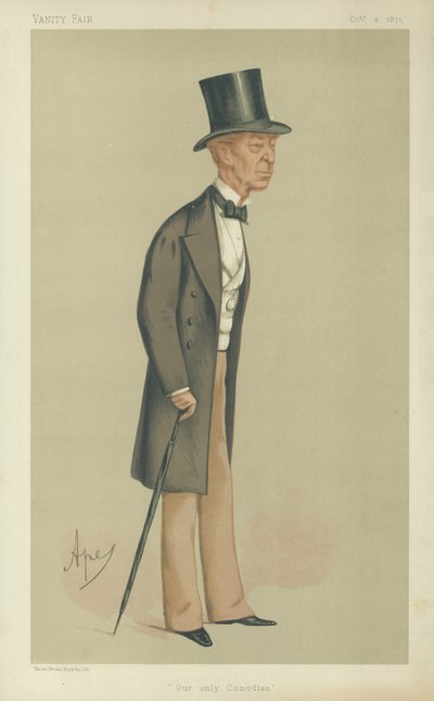 Mr Charles James Matthews av Carlo Pellegrini