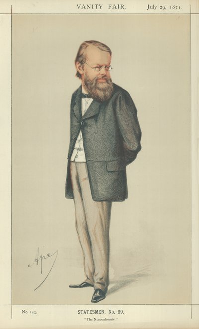 Mr Edward Miall av Carlo Pellegrini