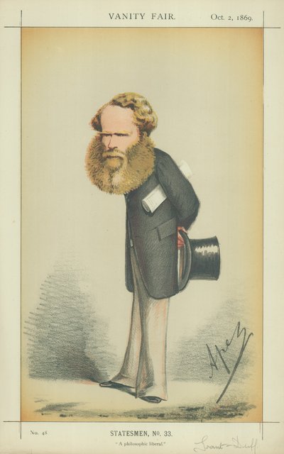 Mr M E Grant-Duff av Carlo Pellegrini