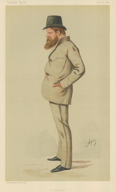 Mr Wilfrid Scawen Blunt av Carlo Pellegrini