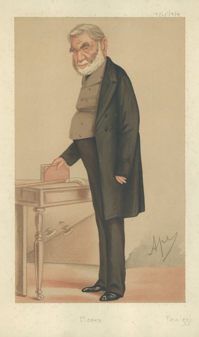 Sir Anthony Panizzi av Carlo Pellegrini