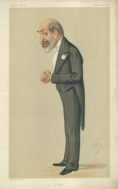Sir Arthur Helps av Carlo Pellegrini