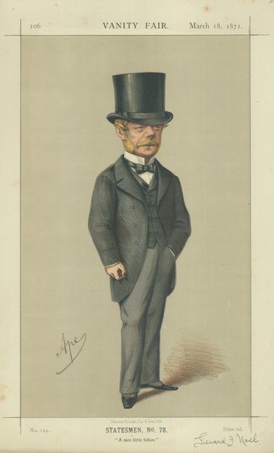 Den ärade Gerard James Noel av Carlo Pellegrini