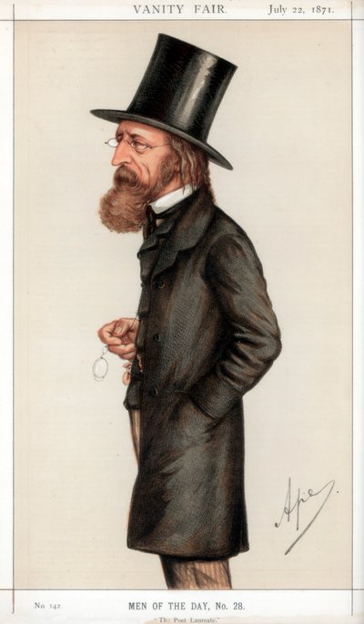 Poetpristagaren, 1871 av Carlo Pellegrini