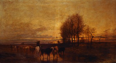 Djur som drivs till vatten, av Carlo Pittara av Carlo Pittara