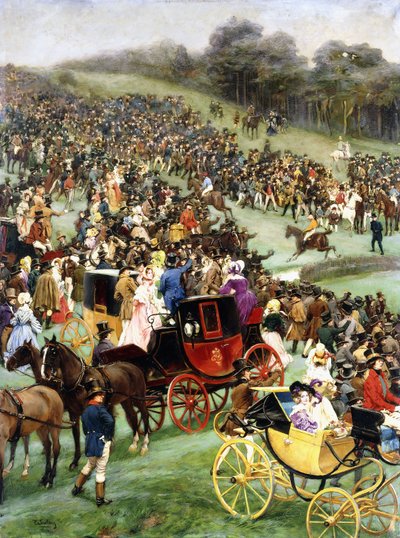 Steeplechase av Carlo Wostry