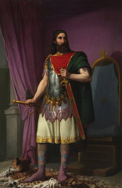 Egica, Visigoth King, 1853 av Carlos María Esquivel y Rivas