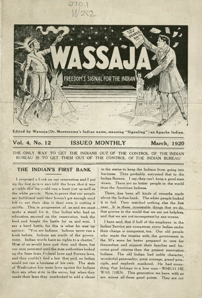Issue of Wassaja, Vol. 4, No. 12 av Carlos Montezuma