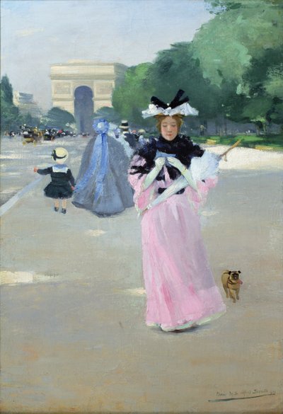 Avenyn Bois de Boulogne av Carlton Alfred Smith