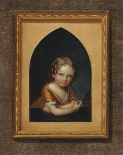 Portrait of a child  av Caroline Sattler Tridon