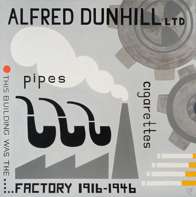 Dunhill Factory, 2013 av Carolyn Hubbard-Ford
