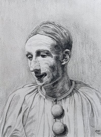 Clownen II, 1995 av Carolyn Hubbard-Ford