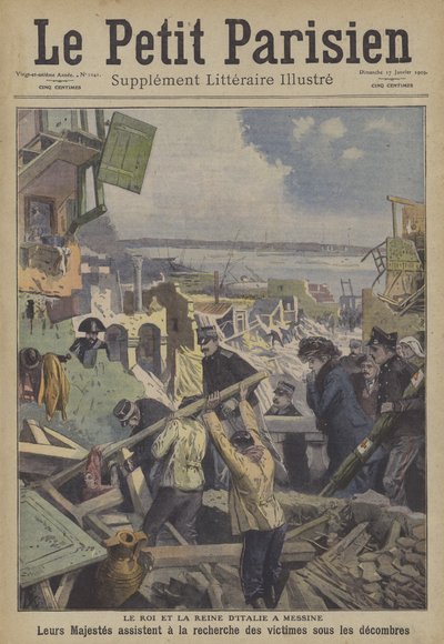 Jordbävningen i Messina 1908, Italien av Carrey