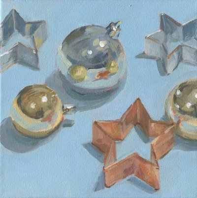Julstjärnor – julpynt av Carrie Arnold