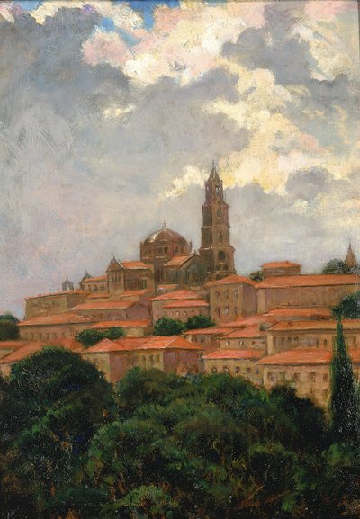 Katedralen i Le Puy, 1911. av Carroll Beckwith