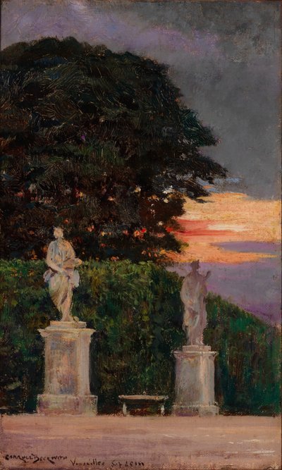 Hörnet av terrassen, Versailles av Carroll Beckwith