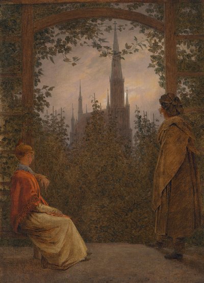 Trädgårdsberså av Caspar David Friedrich